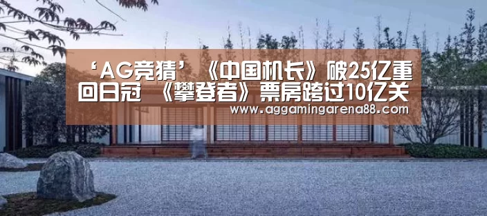‘AG竞猜’《中国机长》破25亿重回日冠 《攀登者》票房跨过10亿关口(图1) AG登录