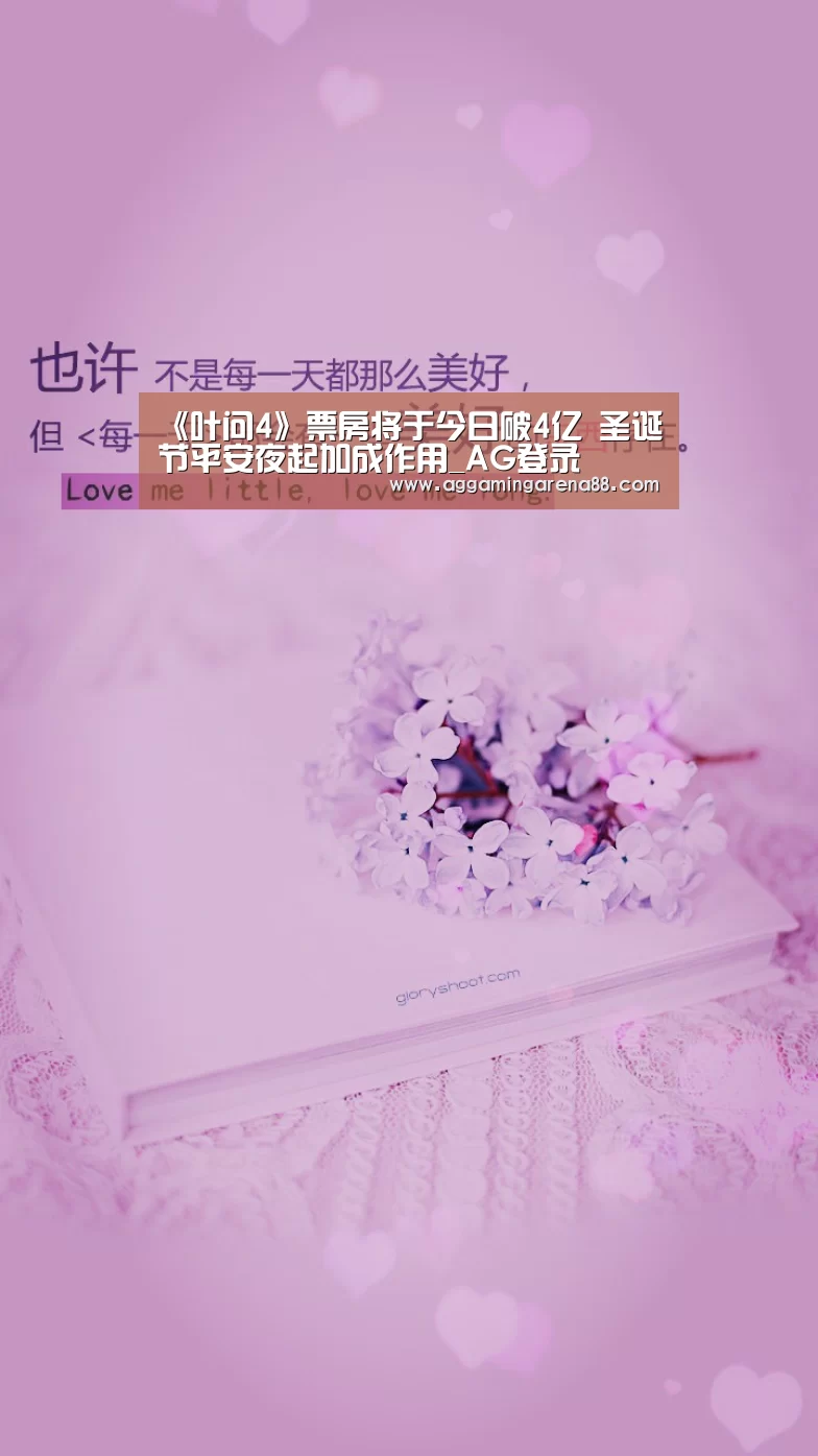 《叶问4》票房将于今日破4亿 圣诞节平安夜起加成作用_AG登录(图1) AG登录